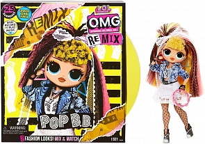Кукла L.O.L. Surprise! O.M.G. Remix Pop B.B. 25 сюрпризов (MGA Entertainment, 567257) Кукла L.O.L. Surprise! O.M.G. Remix Pop B.B. 25 сюрпризов (MGA Entertainment, 567257)